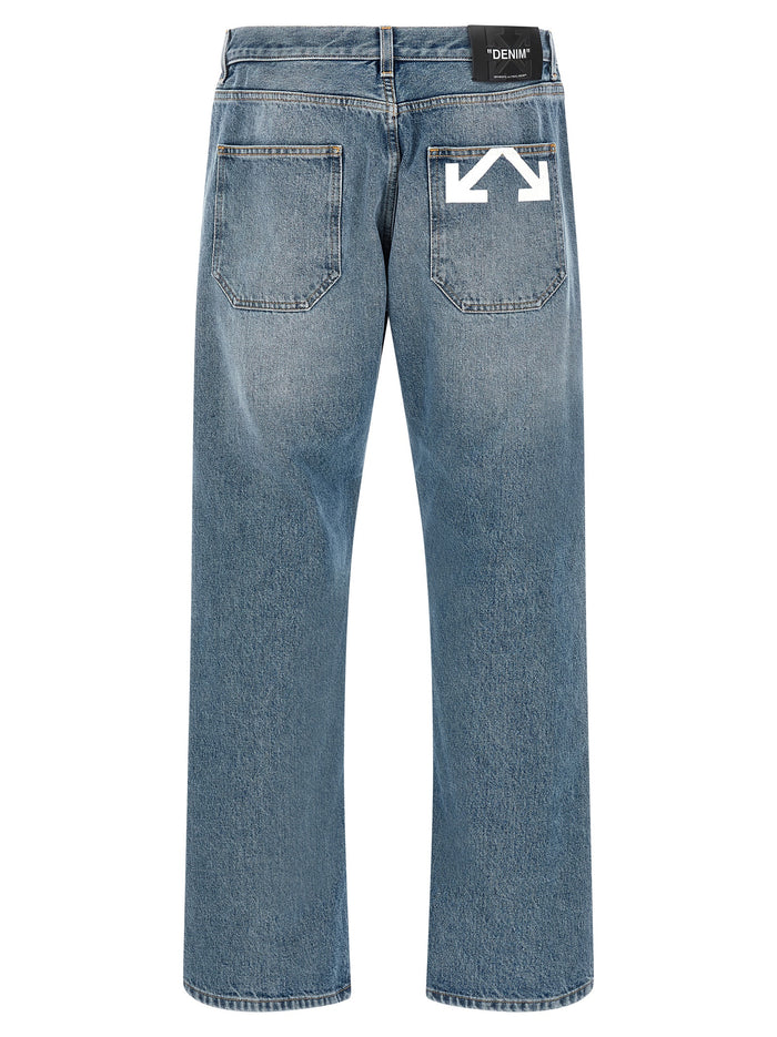 Half Arrow jeans Light Blue Cotton