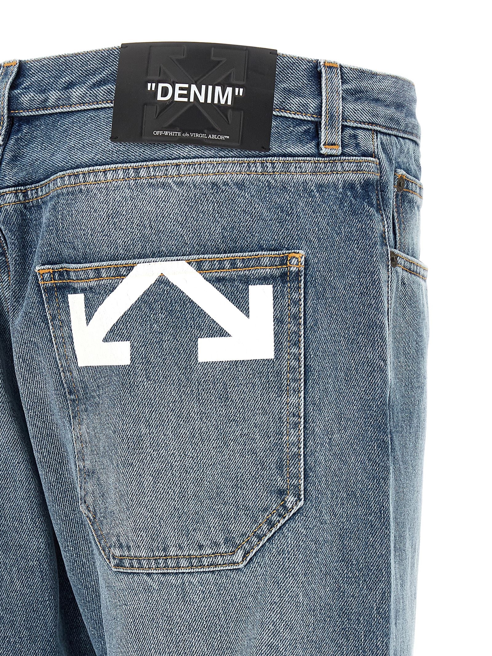 Half Arrow jeans Light Blue Cotton