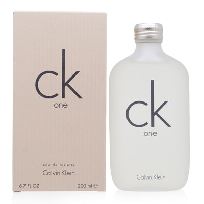 Calvin Klein Ck One Eau De Toilette Pour-Spray 6.7 Oz Color Perfumes