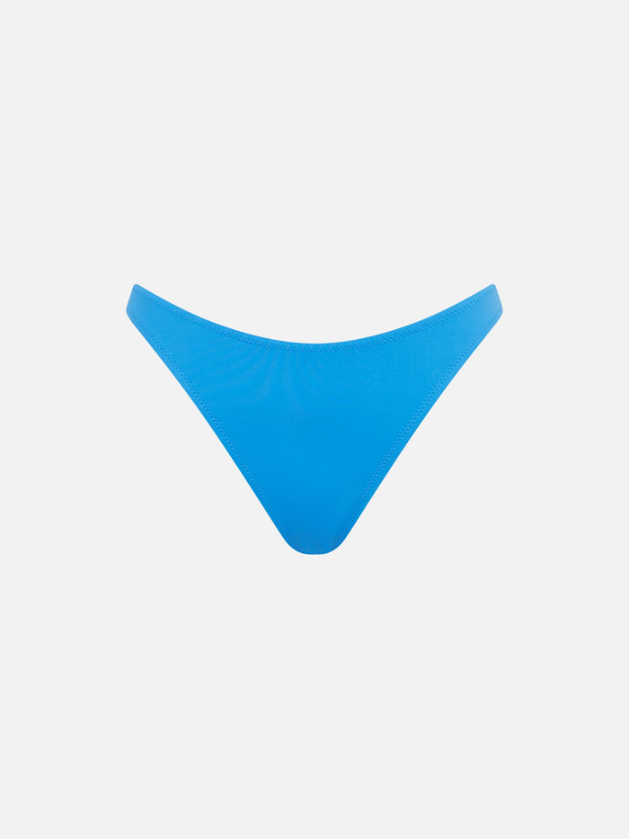 Blue Opalin Cheeky Swim Briefs Bottom