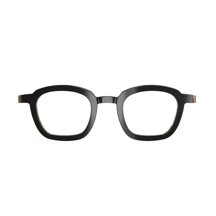 Lindberg Buffalo Horn 1858 H26 PU15 Nero Marrone Chiaro Bronzo Horn/titanium Occhiali Da Vista