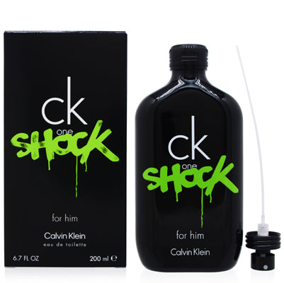 Calvin Klein Ck One Shock Men Eau De Toilette Spray 6.7 Oz Color Perfumes