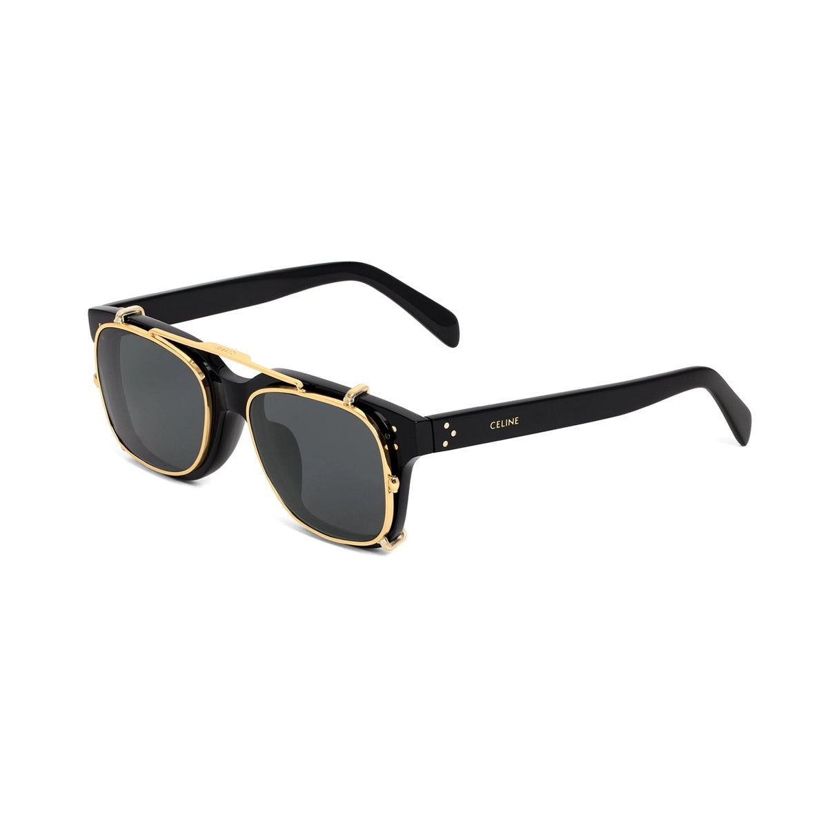 CL40268U-CL 01A Nero Acetate/metal Occhiali Vista