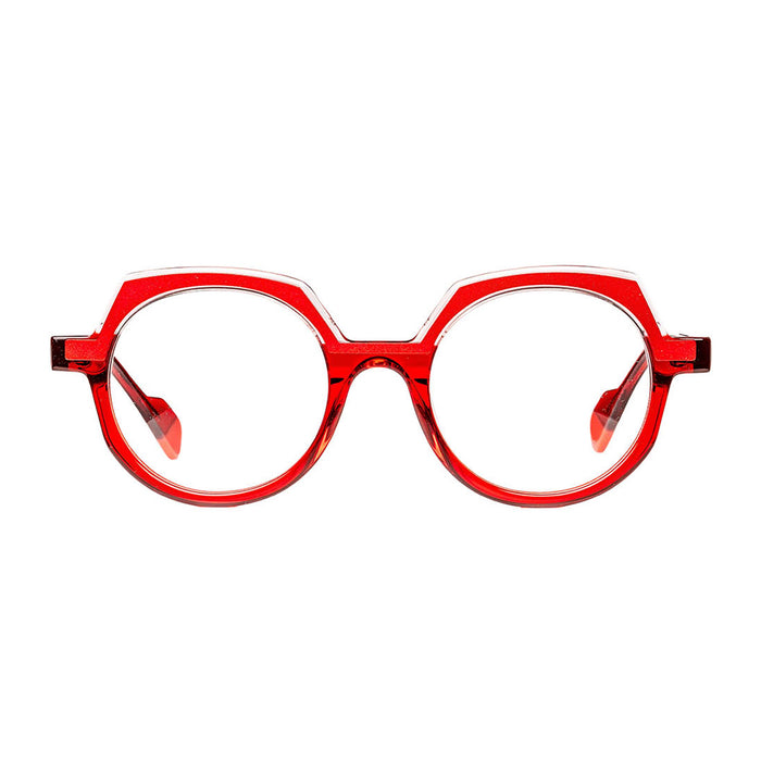 Matttew Octa 1735 Cristallo Rosso Acetate/metal Occhiali Da Vista