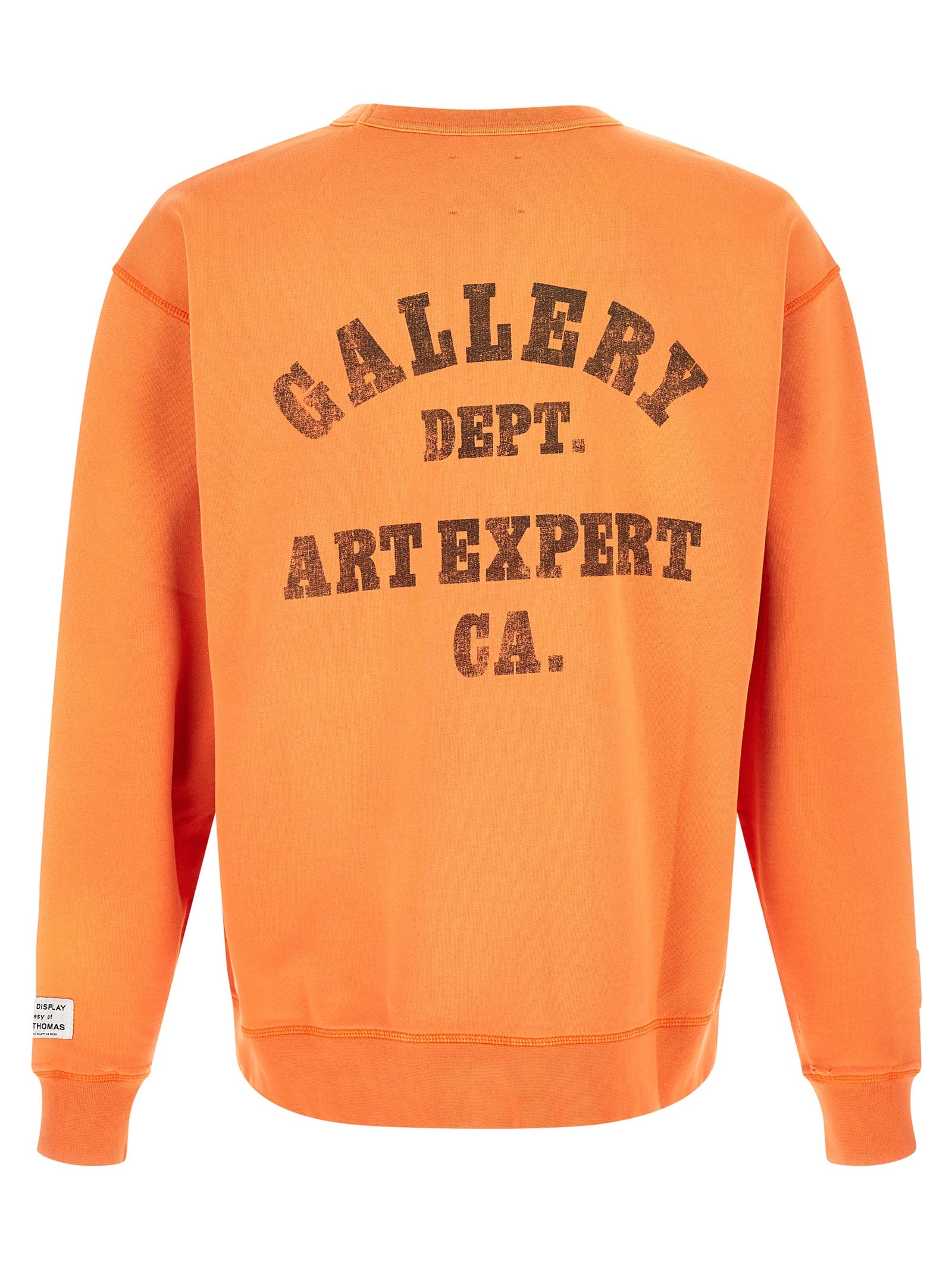 Art Expert Sweatshirt Orange Cotton Down Jacket, Parka, Casual Jackets