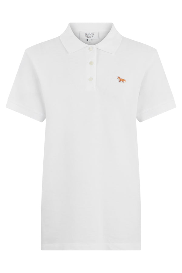 Cotton Polo Shirt White Tops