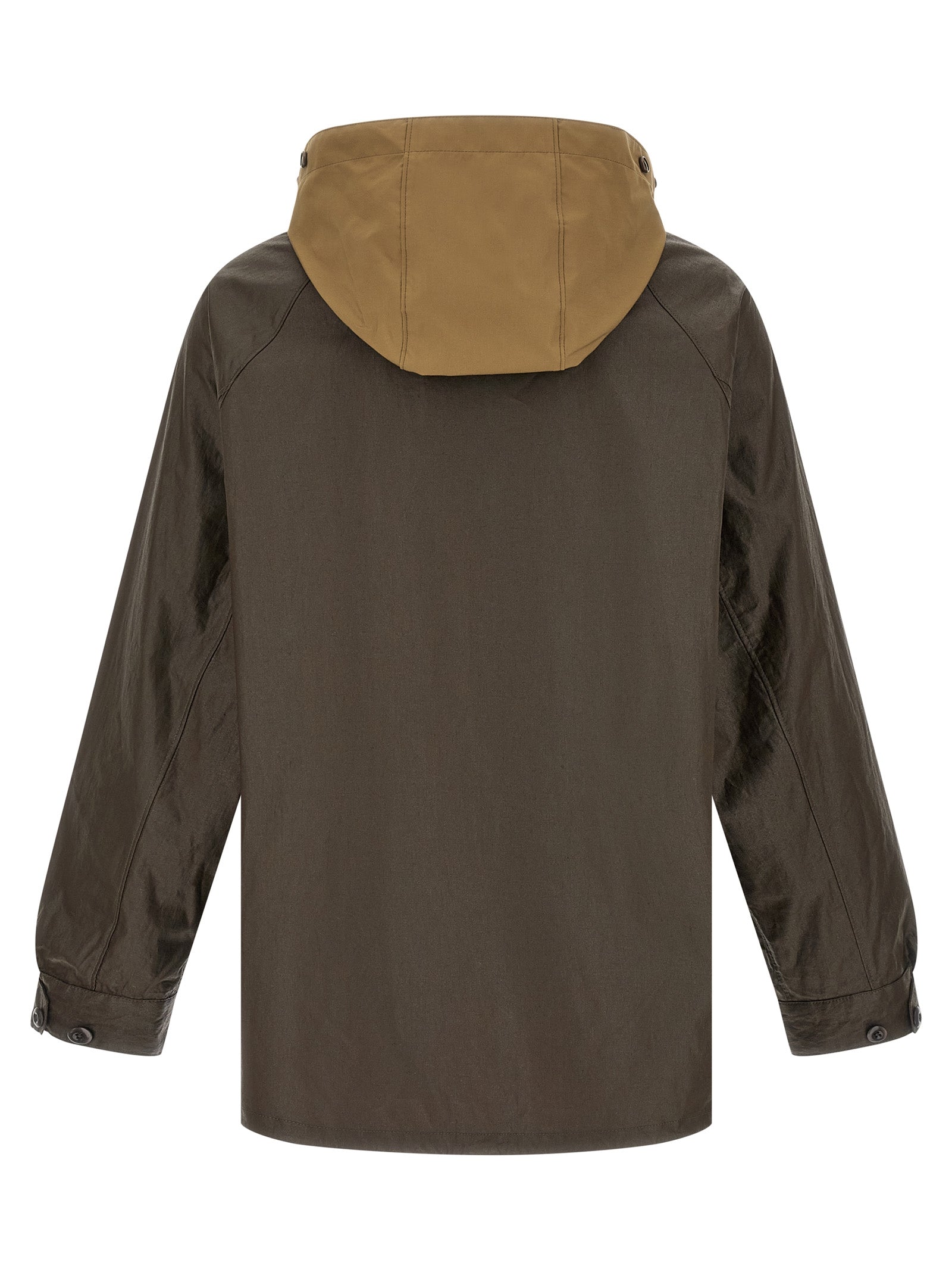 Waterproof jacket Brown Linen Down Jacket, Parka, Casual