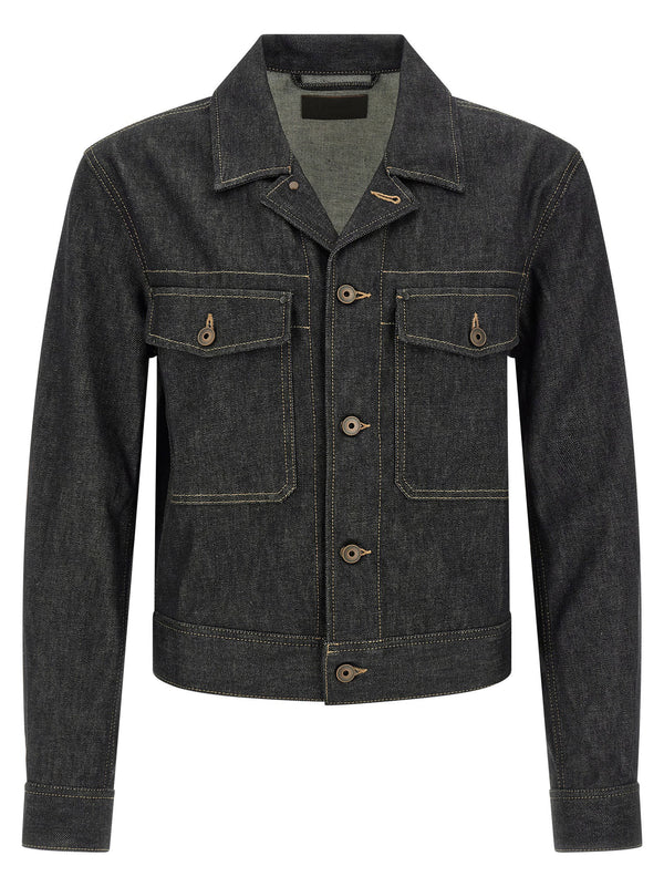 جاكيت Lemaire Trucker جاكيت — أسود