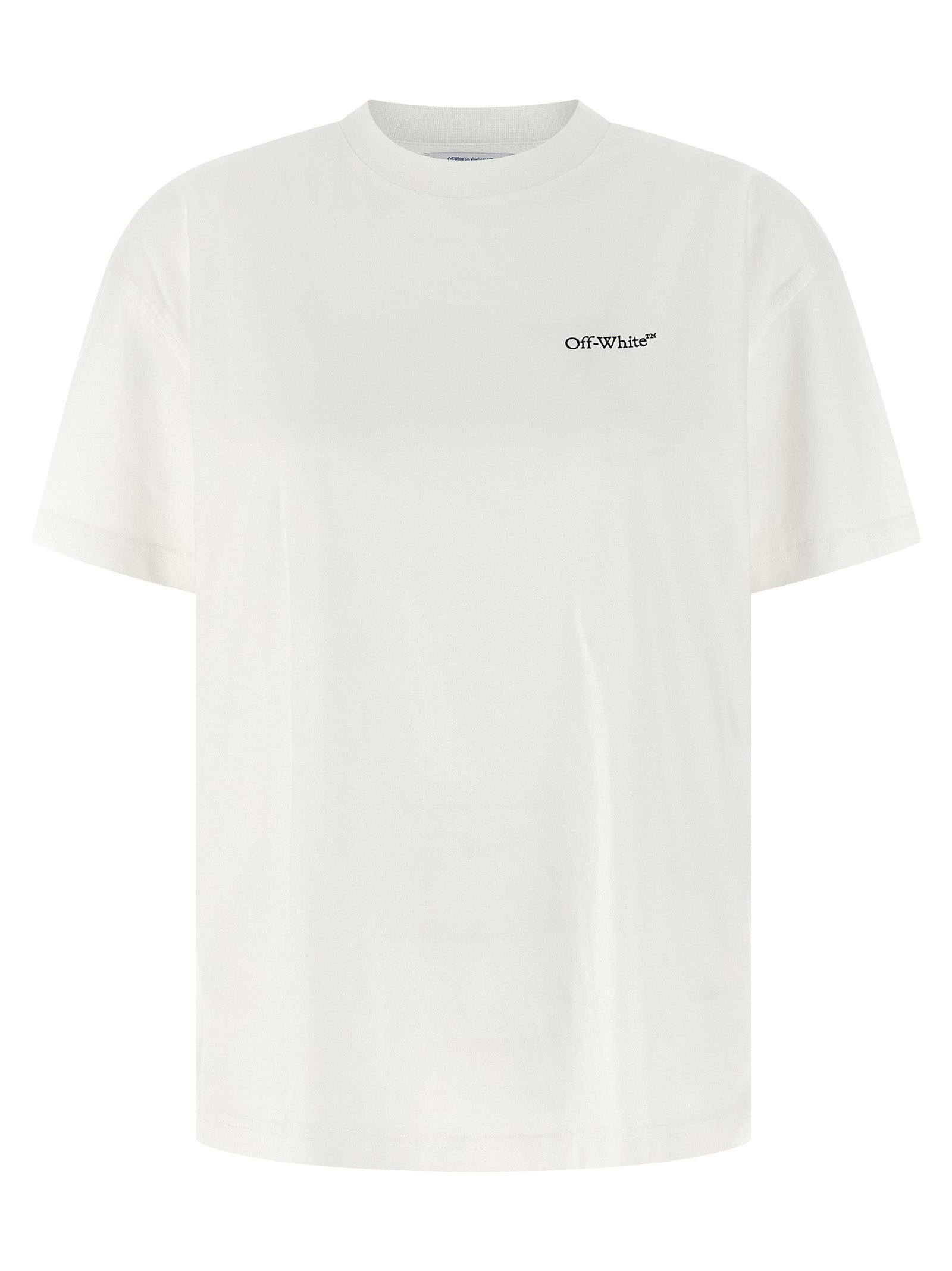 Arrow Glowing Flower T-shirt White Cotton