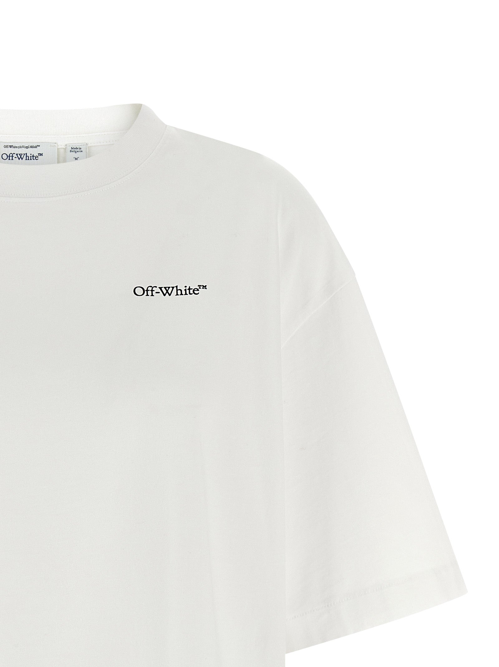 Half Arrow Skate T-shirt White Cotton
