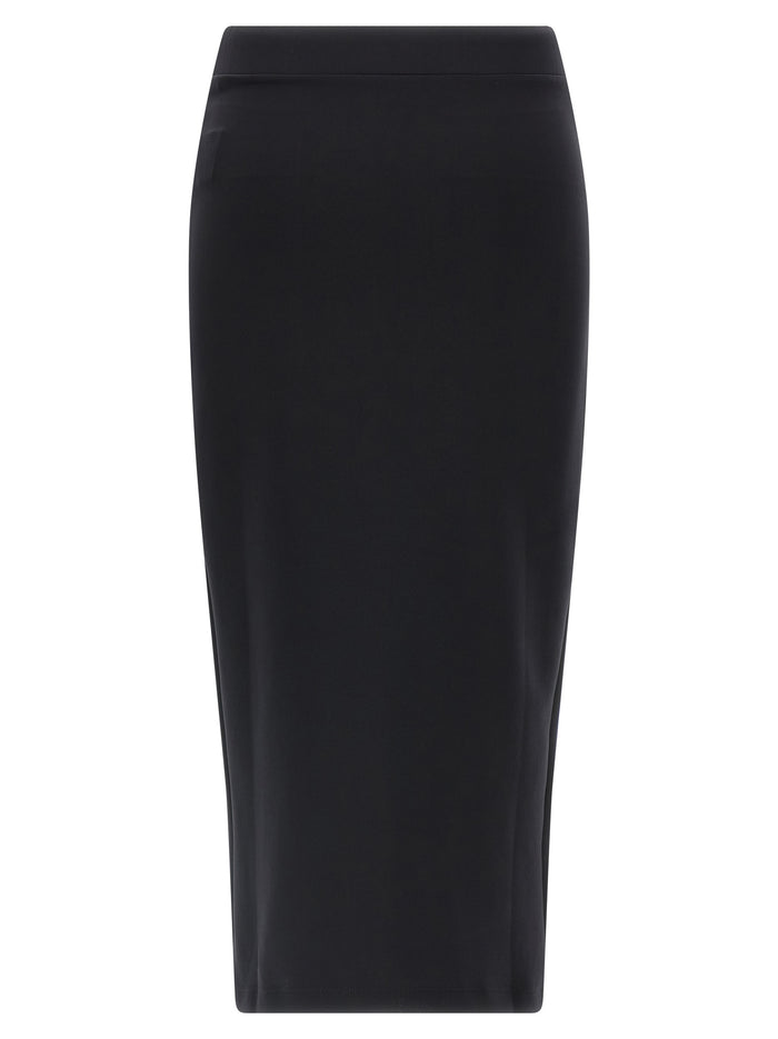 Logo skirt Black Polyamide
