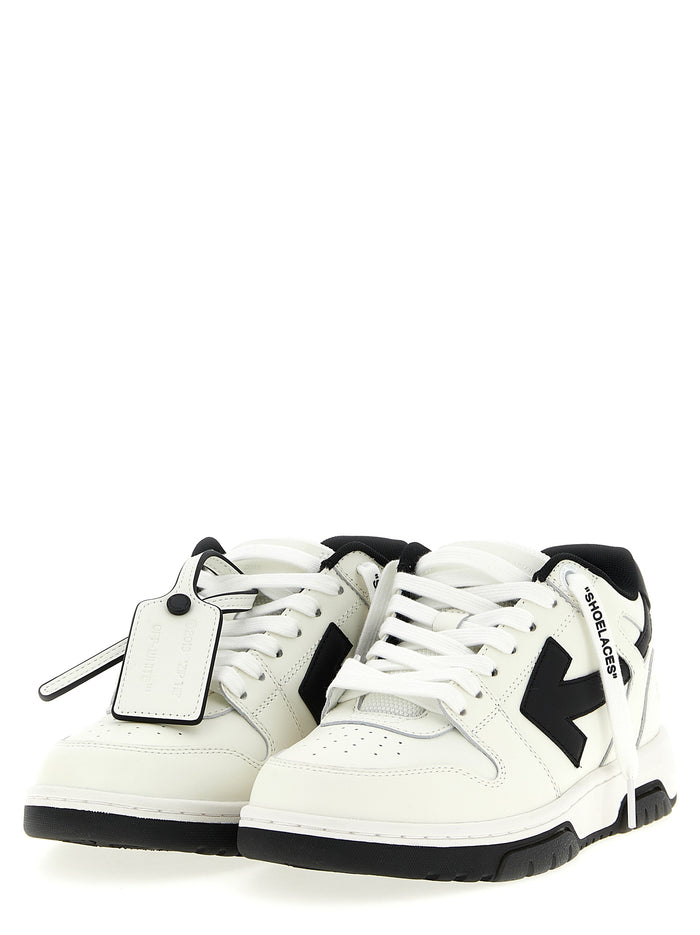 Out Of Office sneakers White/black Calfskin Leather Polyester