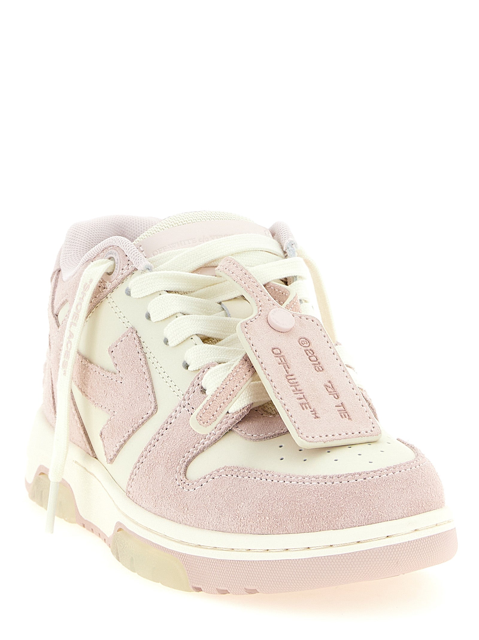 Out Of Office Sneakers Pink Leather