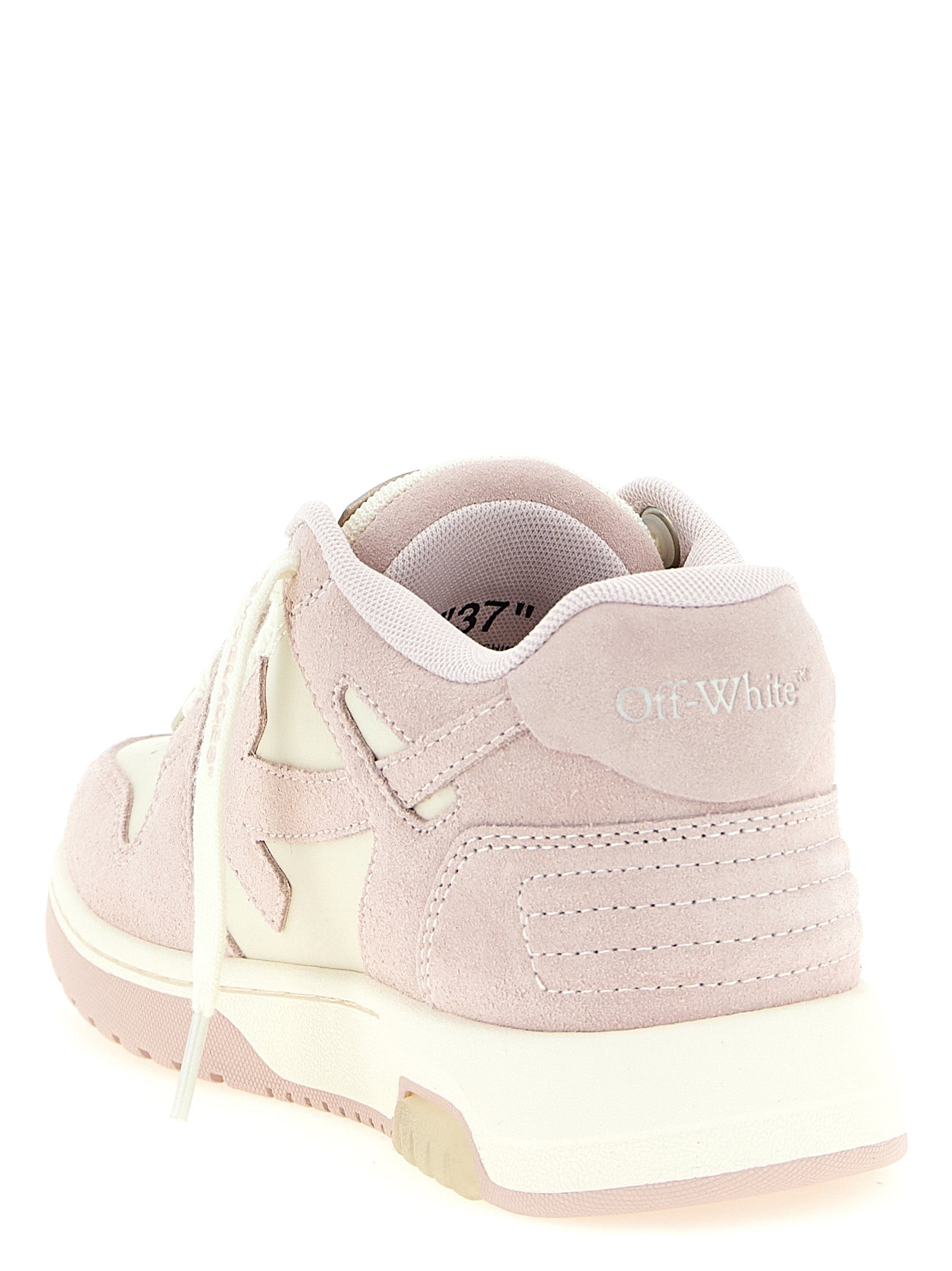 Out Of Office Sneakers Pink Leather