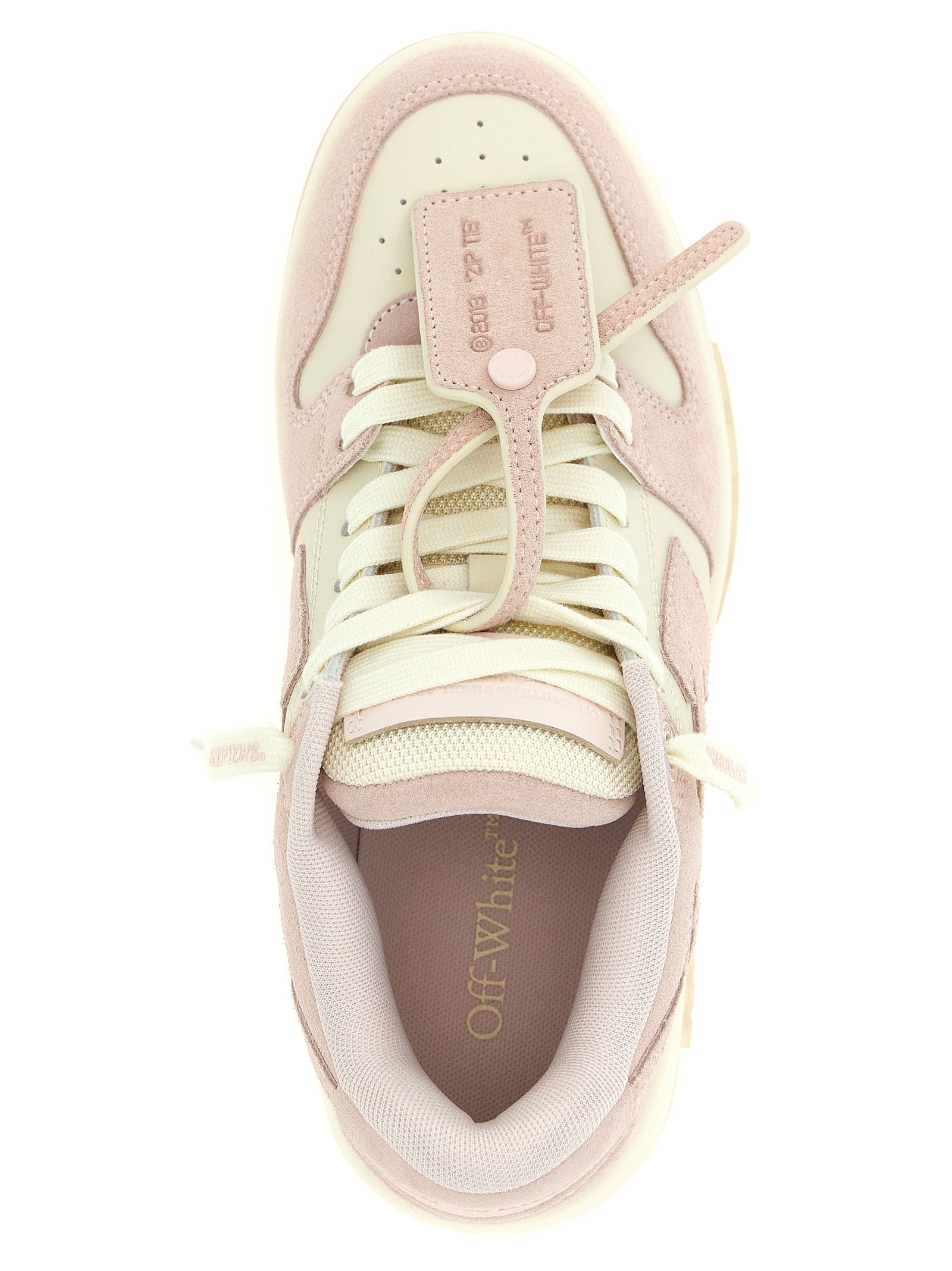 Out Of Office Sneakers Pink Leather
