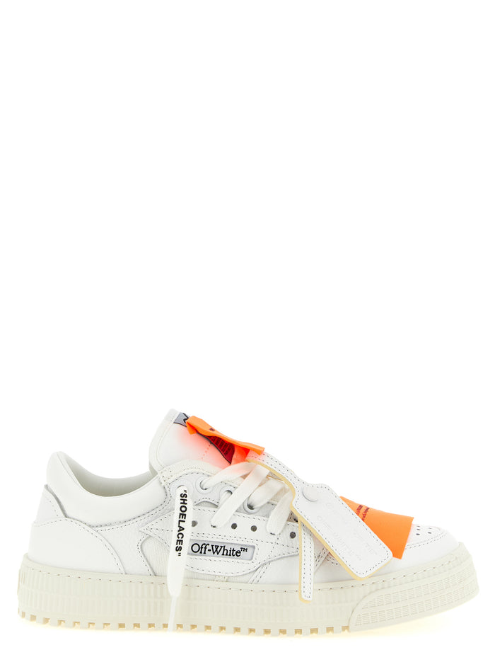 3.0 Off Court Sneakers White Calf Leather Cotton