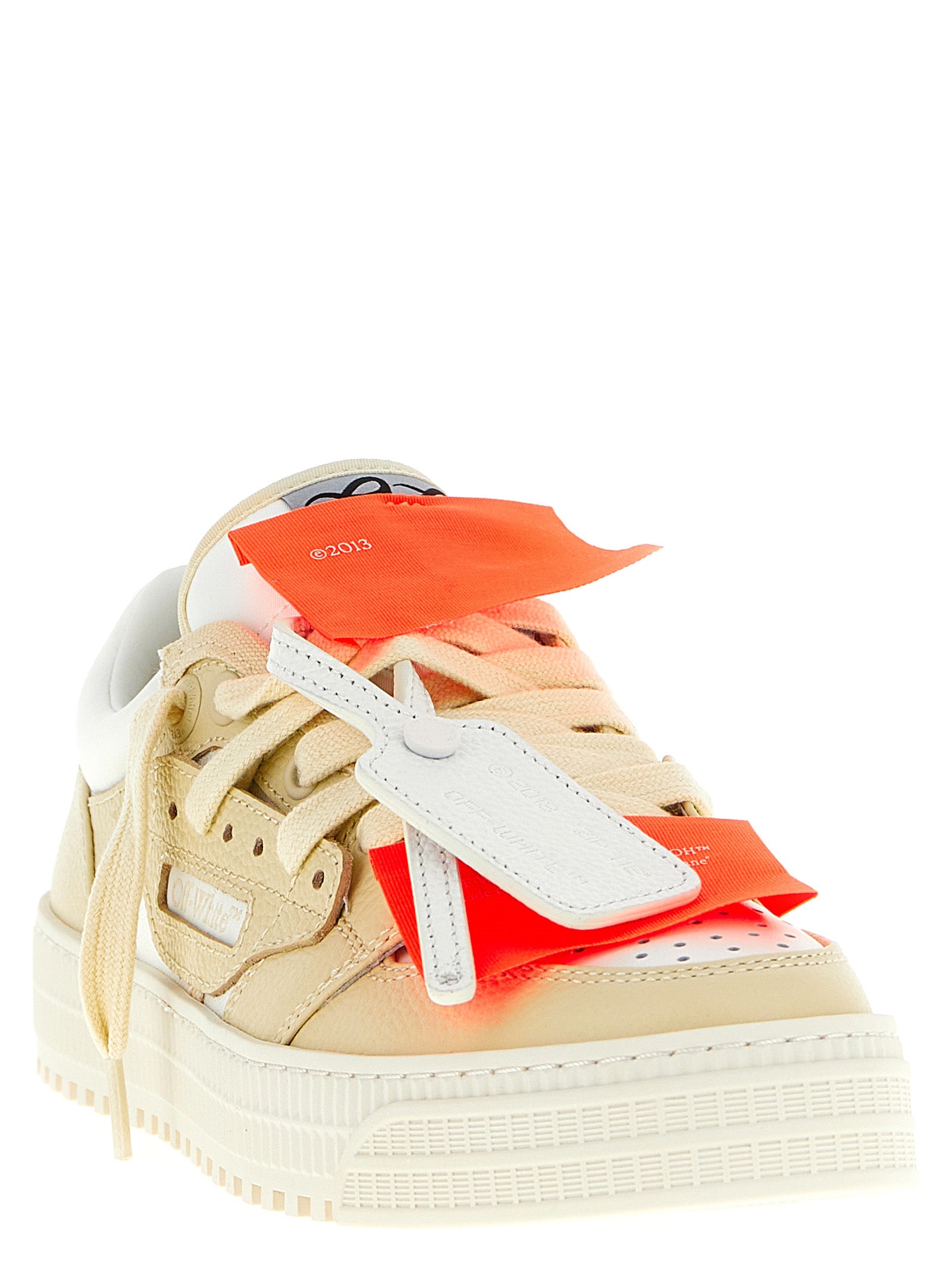 3.0 Court Low Top sneakers Beige Leather