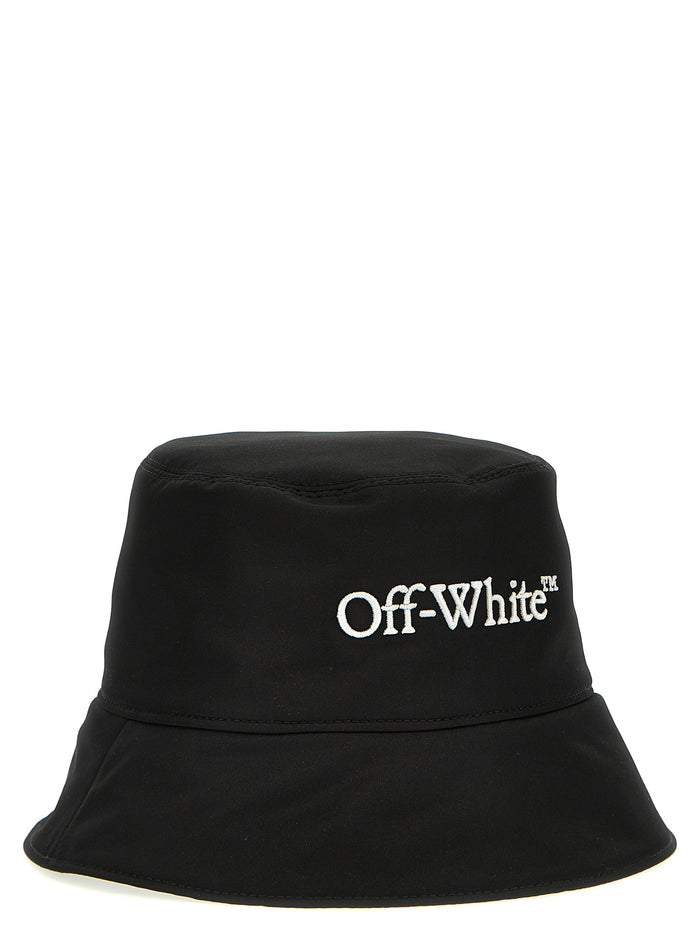 Bookish bucket hat White/black Polyester