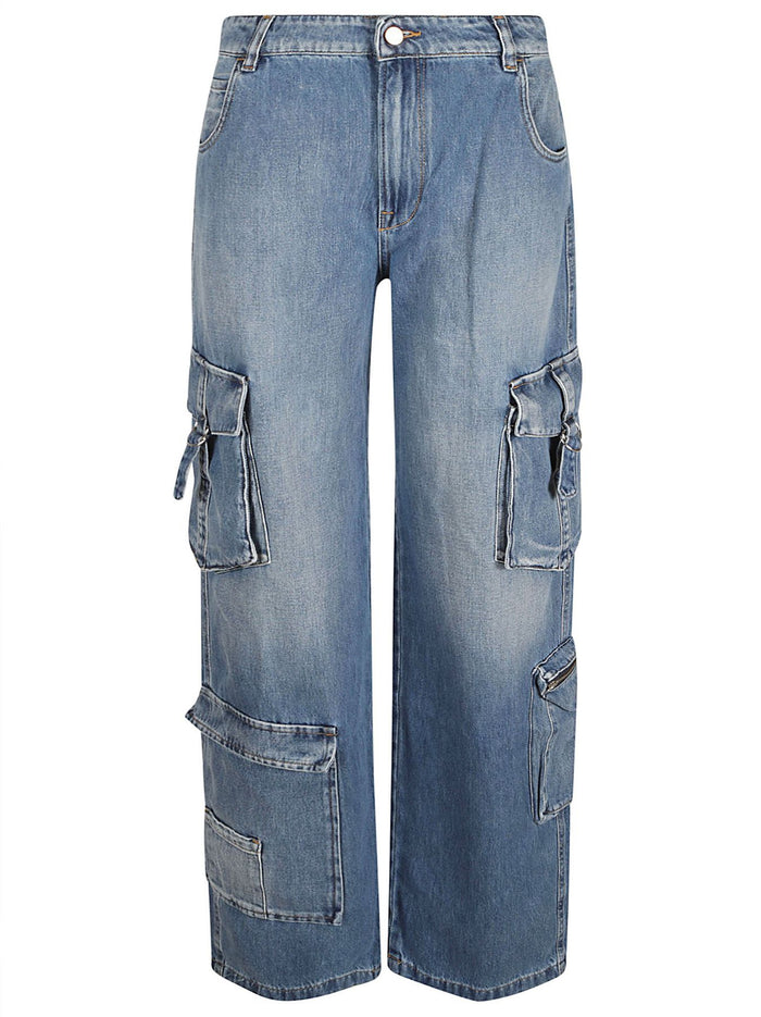 31-W32001-DR1131 Blu Cotton made In Italy Pantalone