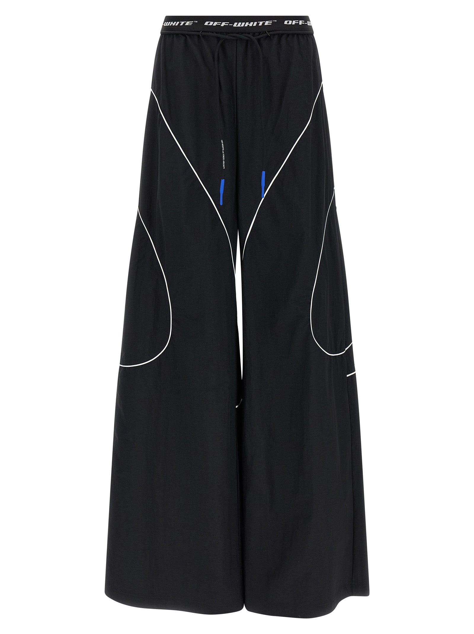 Logoband Track joggers Black Polyamide Pant