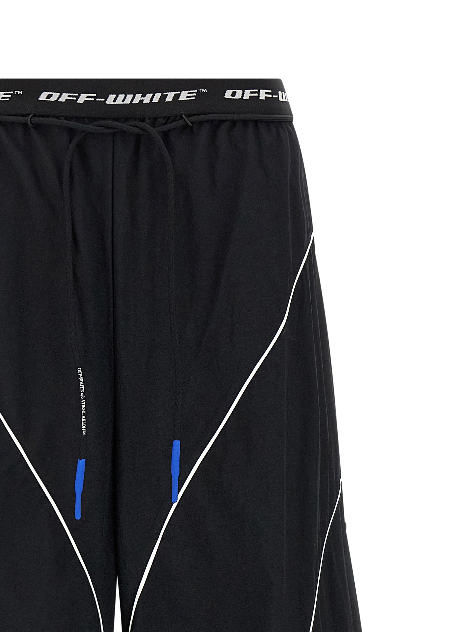 Logoband Track joggers Black Polyamide Pant