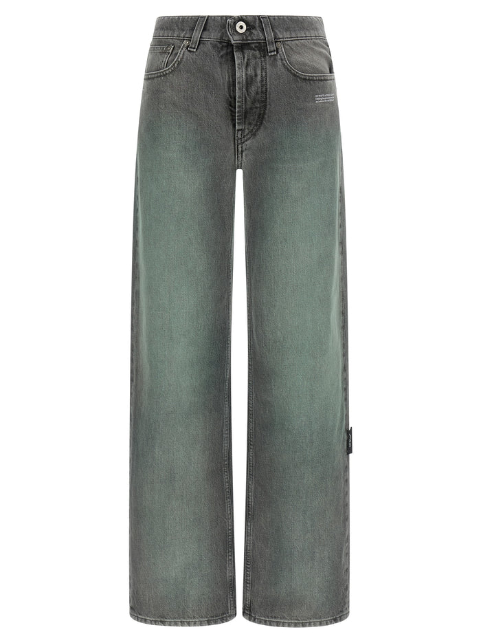Spray Susy jeans Gray Cotton