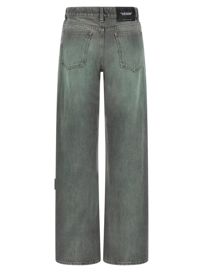 Spray Susy jeans Gray Cotton