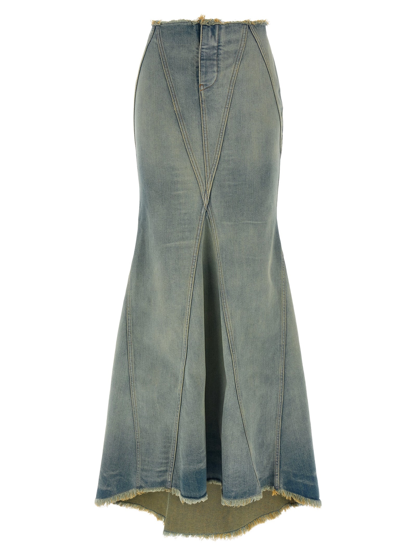 Jane skirt Light Blue Cotton