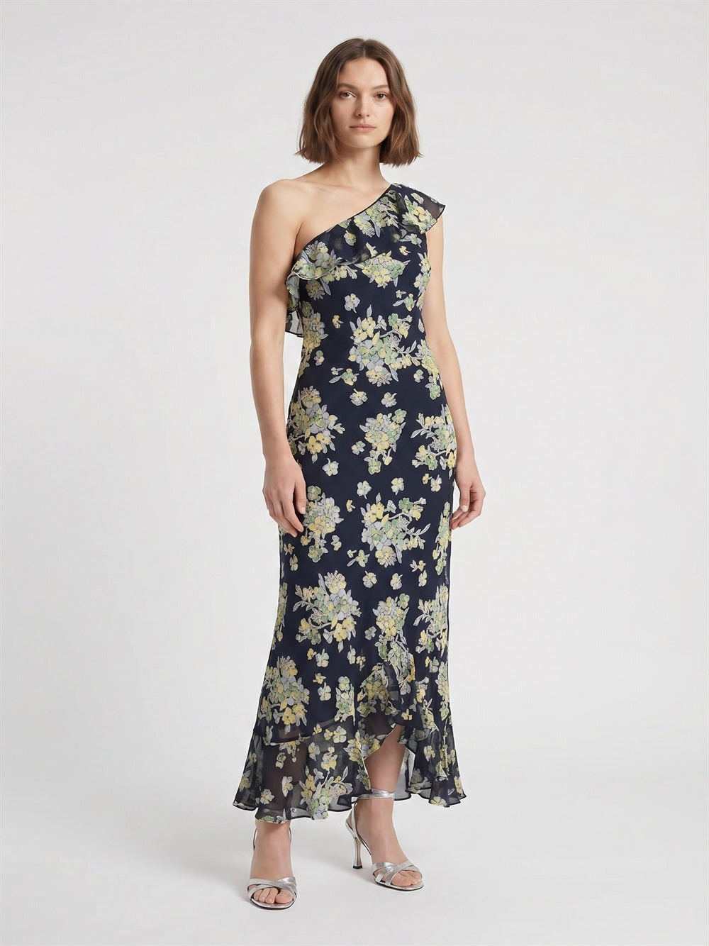 Leon Dress Blue Viscose Abito