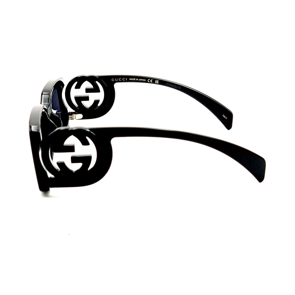 GG1325S 001 Nero Celluloid Occhiali Sole
