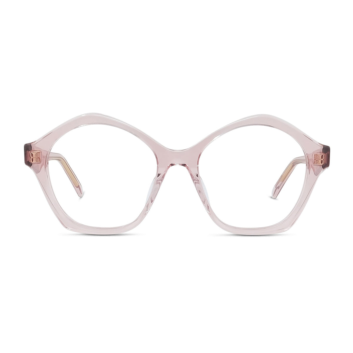 Loewe LW50053I Curvy 072 Transparent Pink Rosa Acetate Occhiali Da Vista