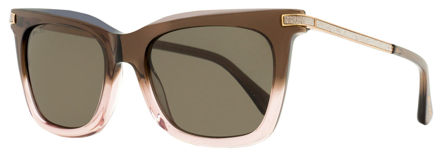 Jimmy Choo Olye Acetate/Metal sunglasses in brown