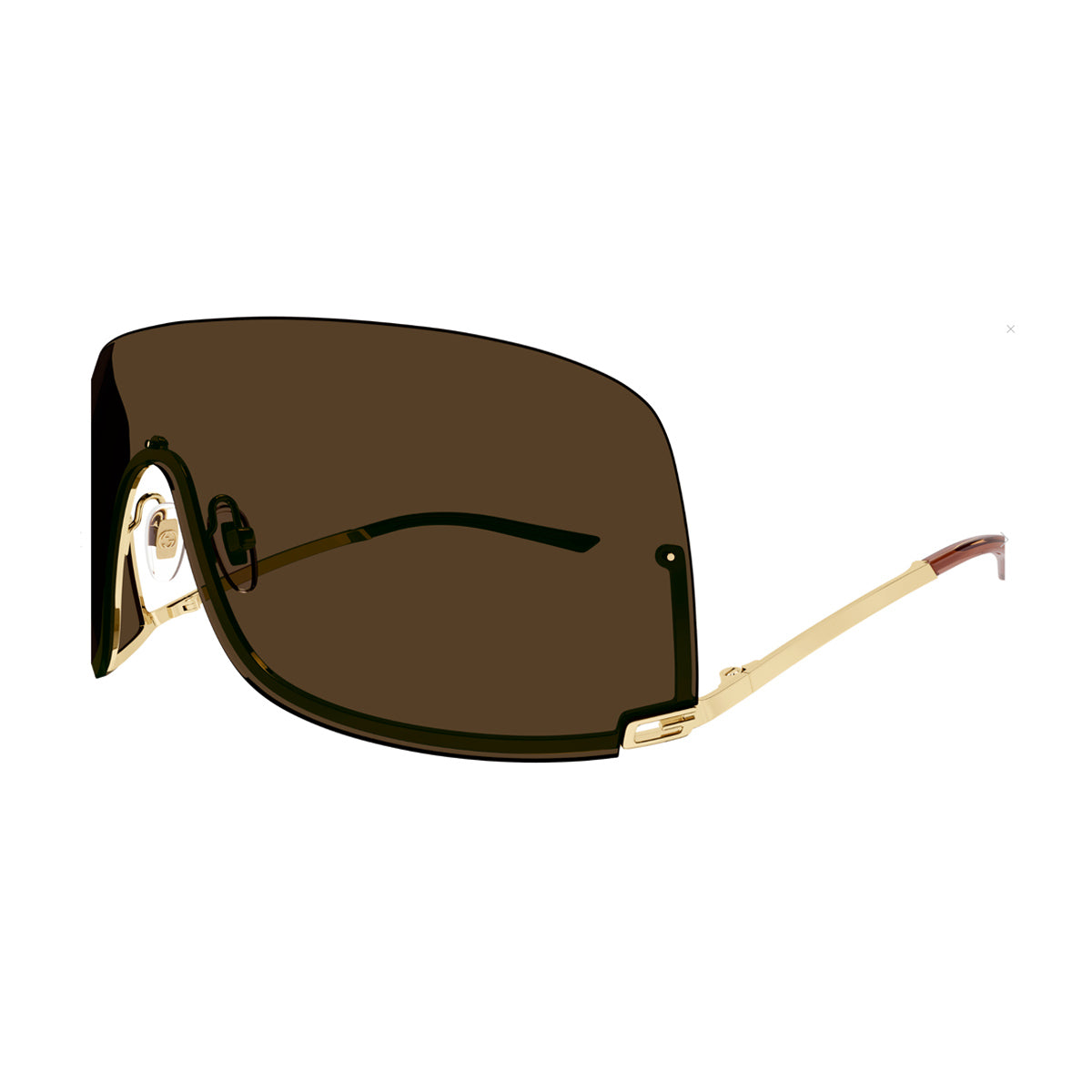 GG1560S LINEA FASHION 002 gold brown Oro Metal Occhiali Sole