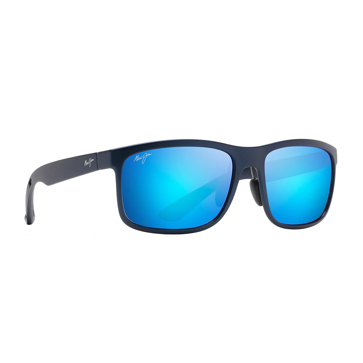 Maui Jim HUELO blue hawaii matte b Blu Nylon Occhiali Sole