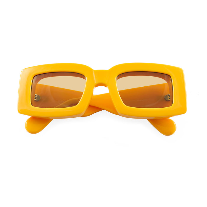Les Lunettes Tupi Yellow Giallo Acetate Occhiali Sole