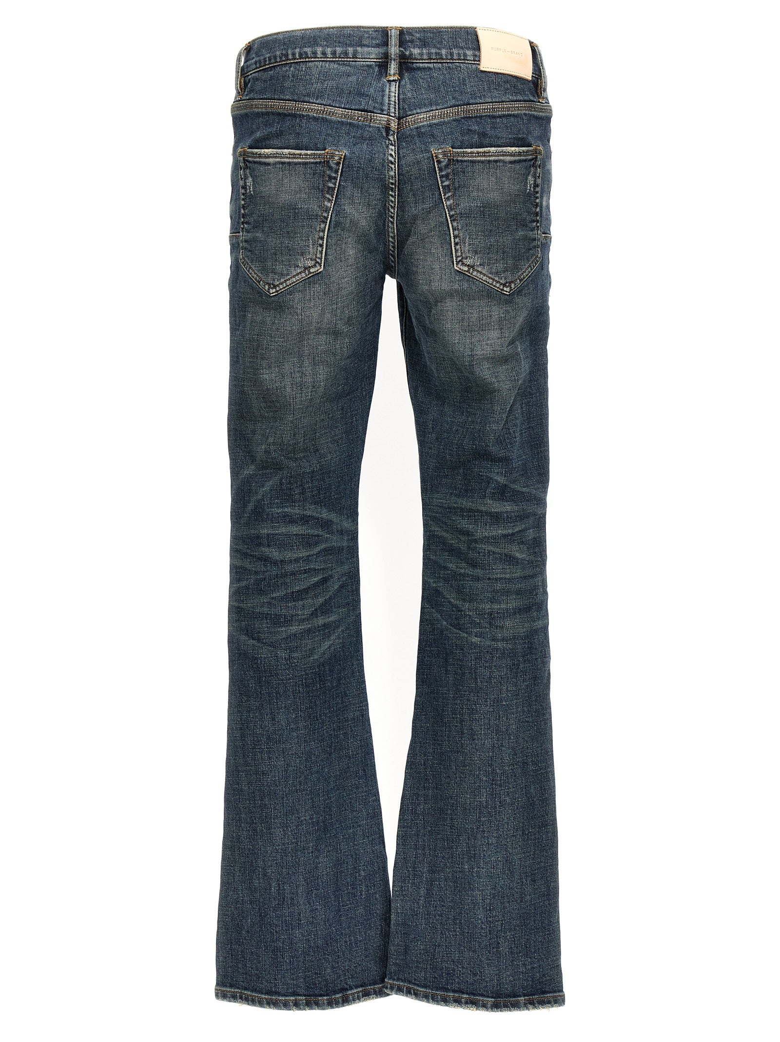 1 year dirty fade jeans Blue Cotton Lycra