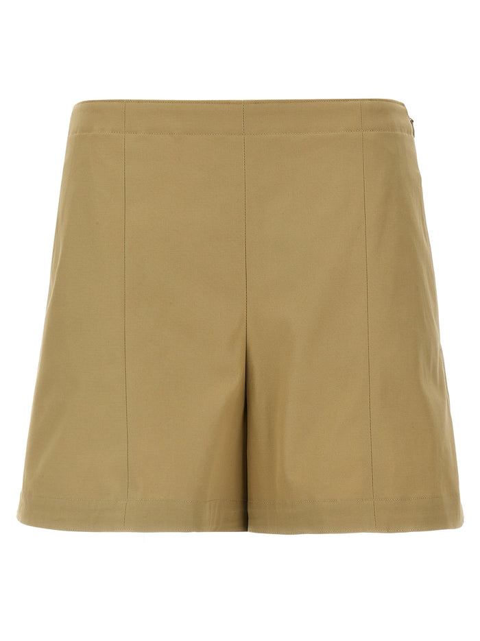 Cotton shorts Beige Bermuda