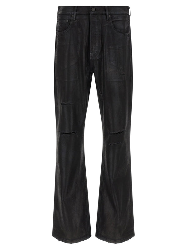 Purple P026 Jeans — Black
