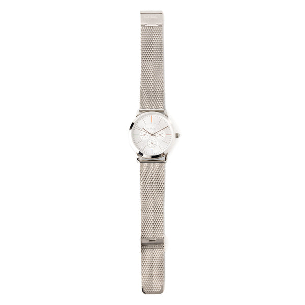 Ma Multi-Silver Mesh Band - Silver Watches
