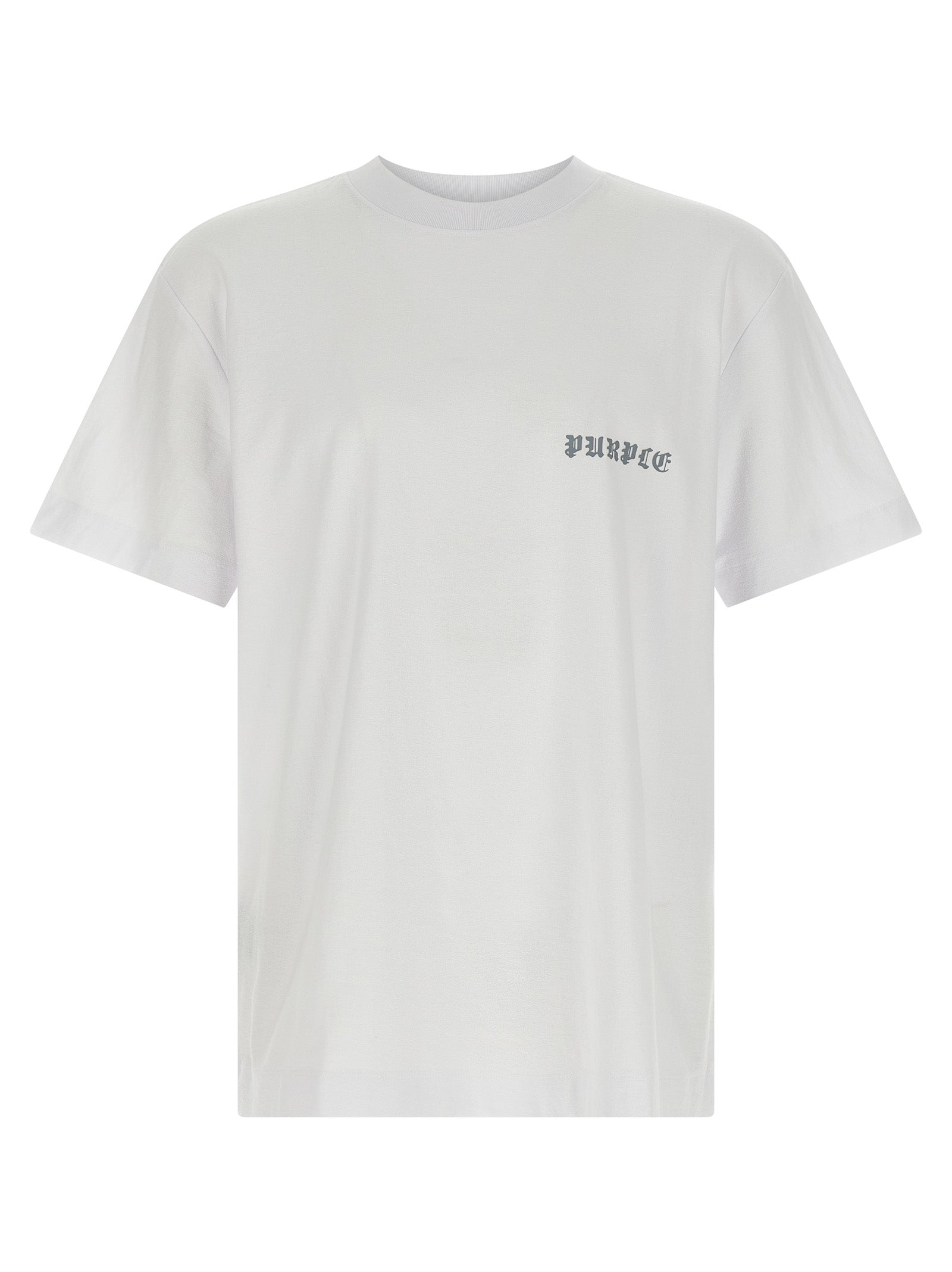Printed T-shirt White Cotton