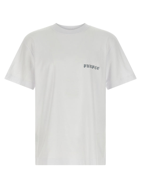 Purple Printed T-shirt