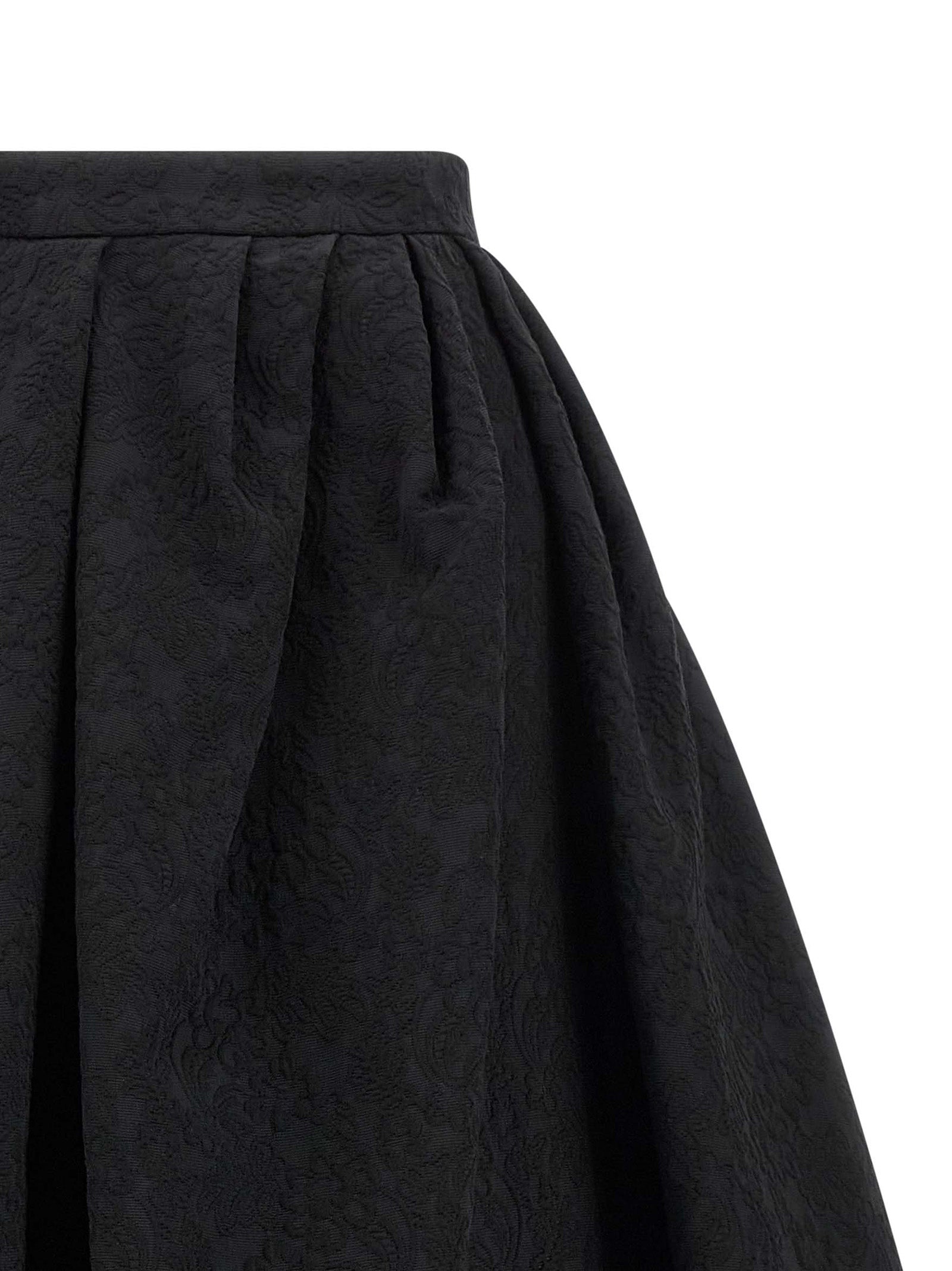 Full skirt Black Cotton Viscose