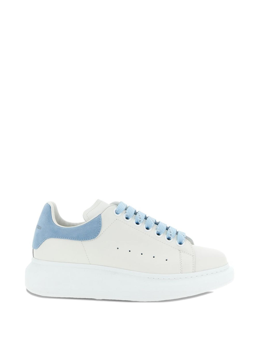 Oversize Sneakers White Calf Leather Trainers
