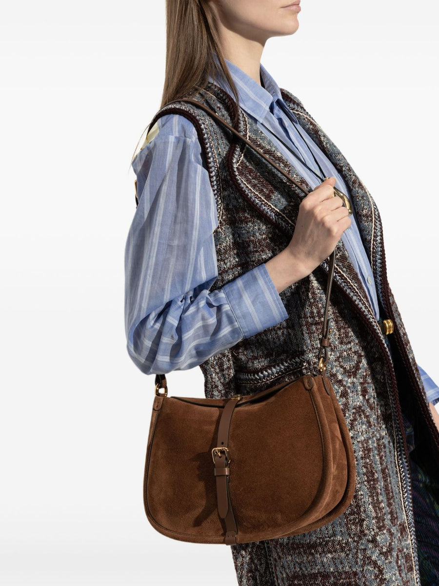 Shoulder Bag Pony Sand Cowhide; Lining: Calfskin
