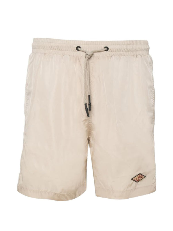 Swim Shorts Beige Polyamide Suits