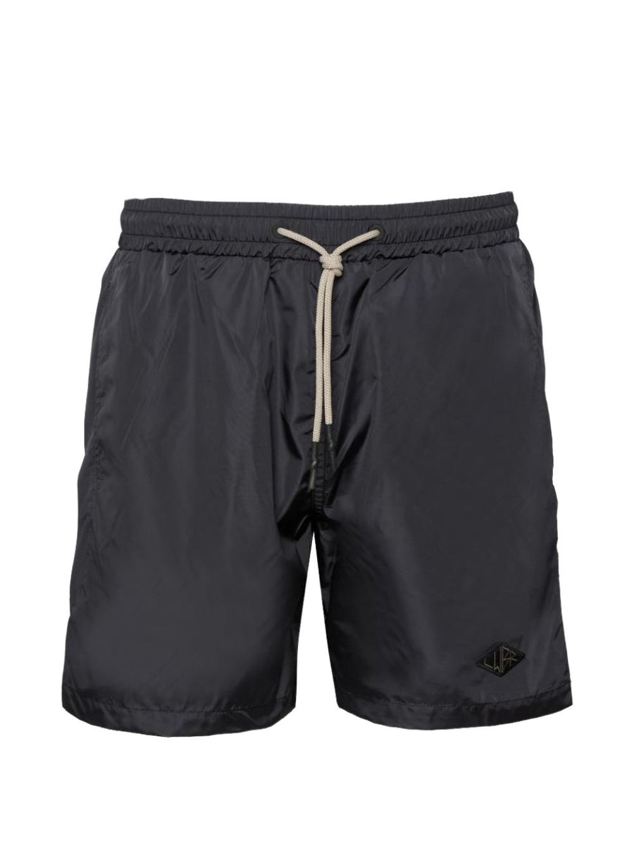 Mens Swim Shorts Black Suits