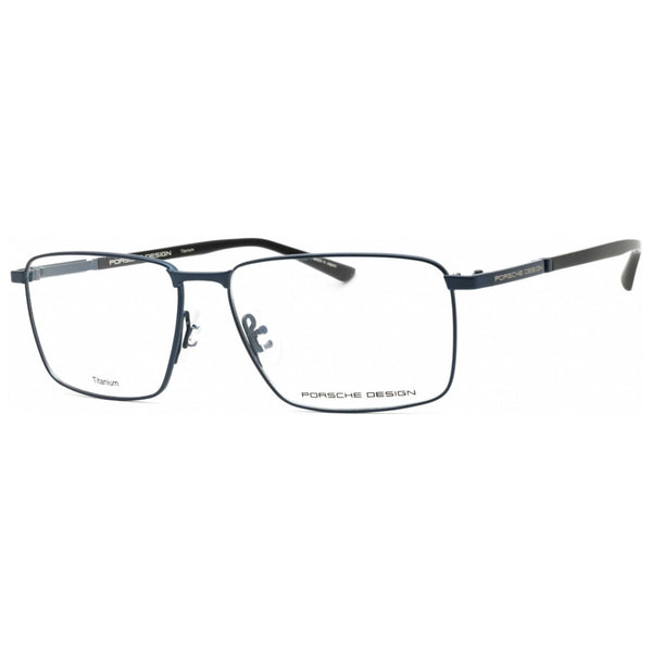 Preloved - Porsche Design Mens 55mm Dark Gunmetal Blue Eyeglasses P8729-55c One Color