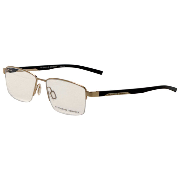 Porsche Design Mens 56mm Blue Gold Eyeglasses P8745-56c000 One Color