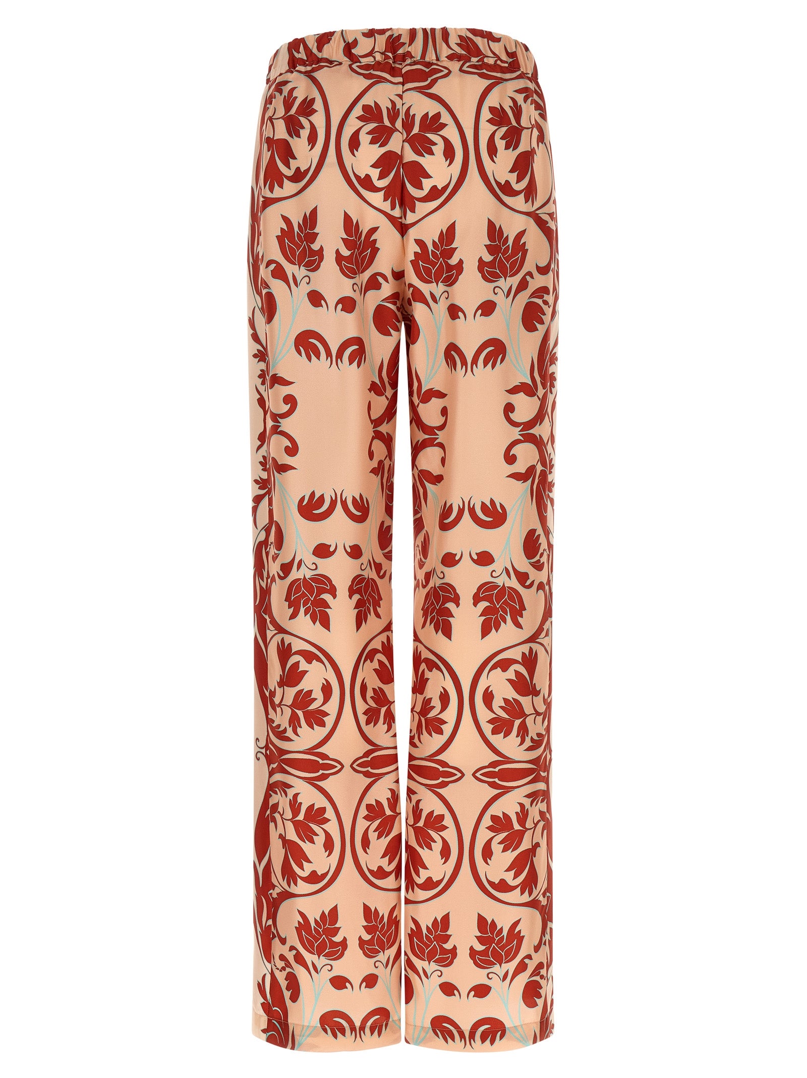 Elena pants Pink Silk