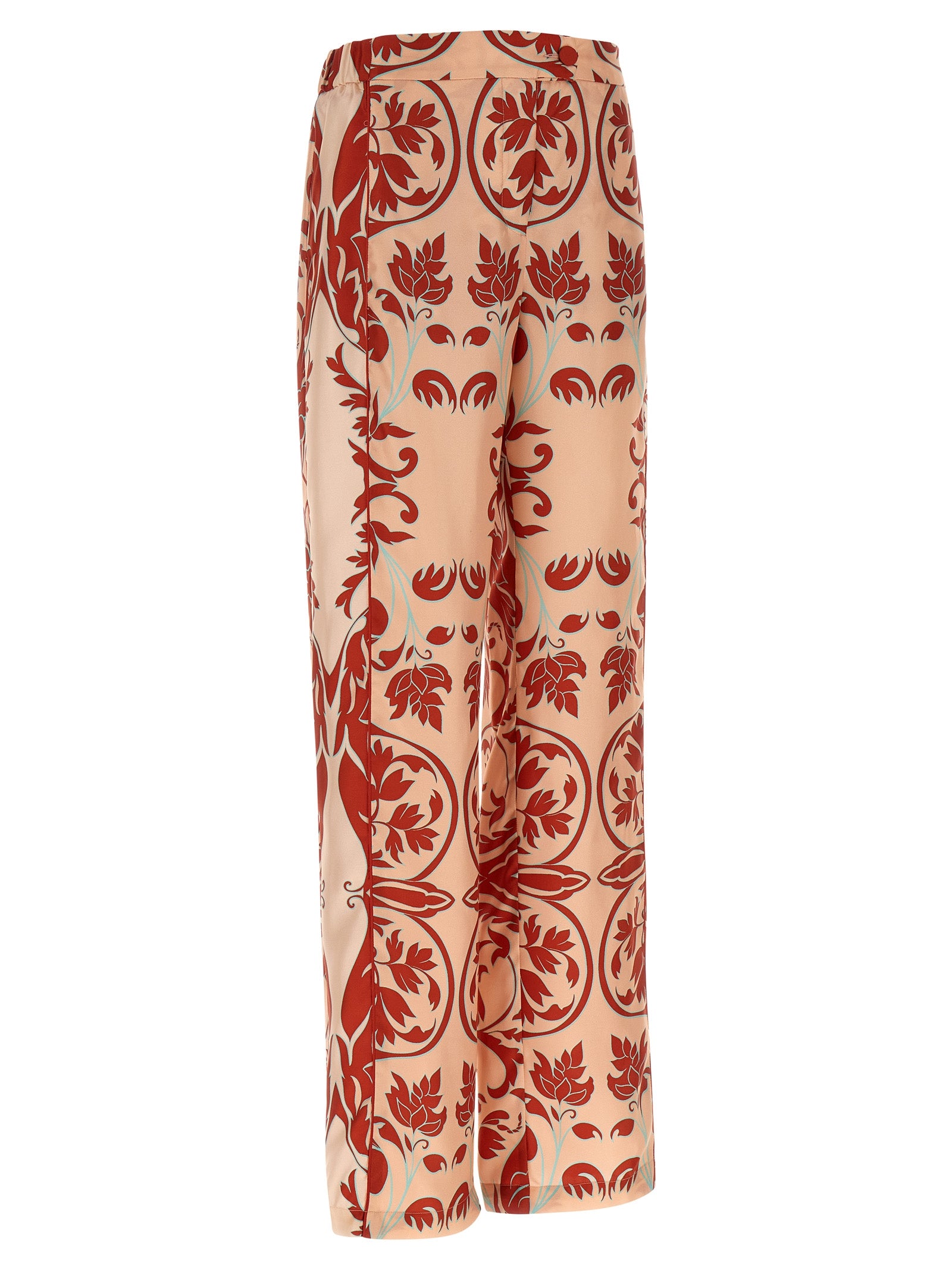 Elena pants Pink Silk